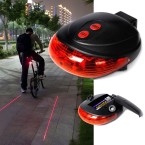 Red LED Bike Light