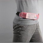 waterproof pocketed belt – pink