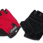 bike gloves – red