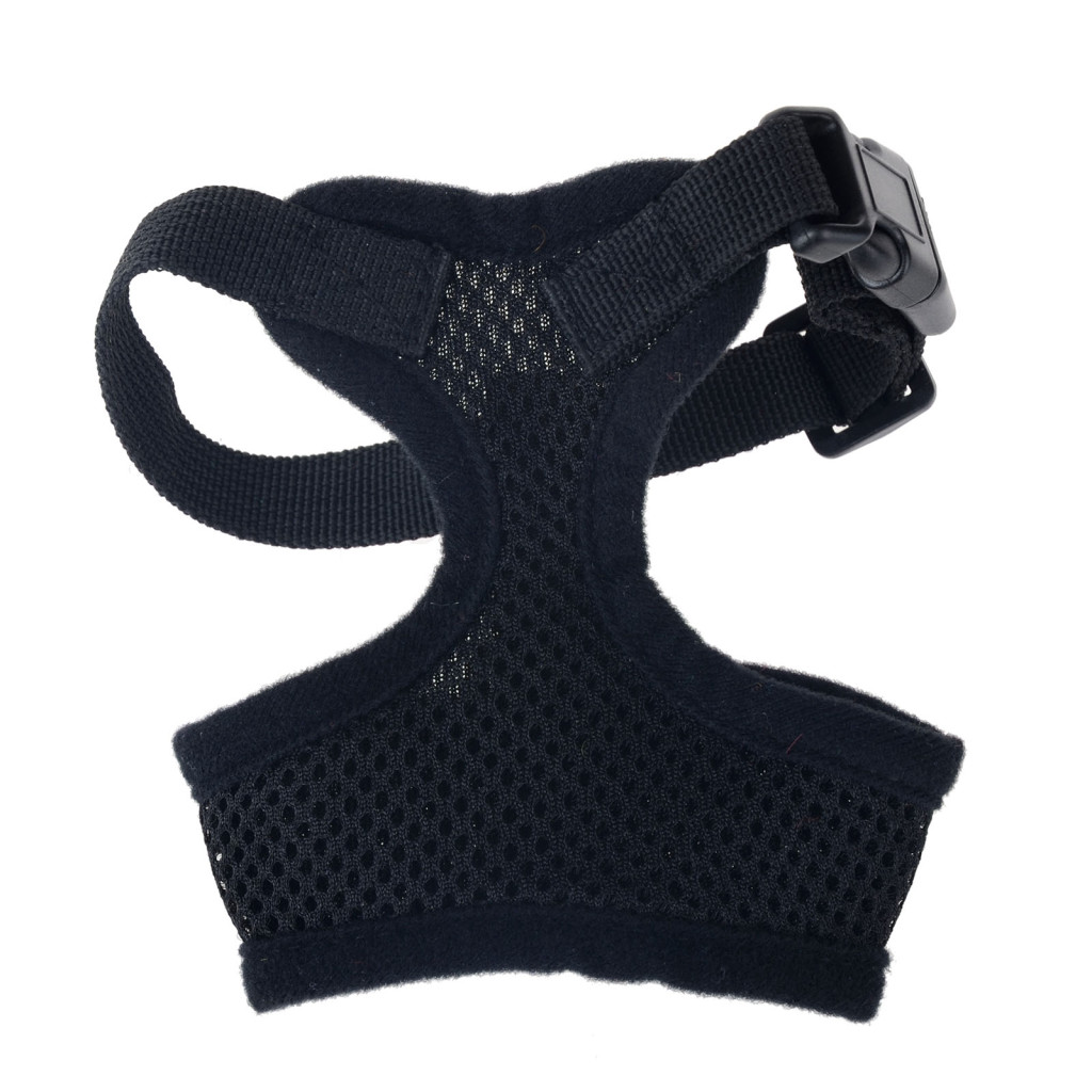 mesh harness – black