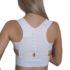 magnetic therapy back and posture on woman