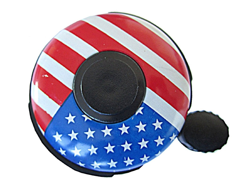 US Flag Bike Bell