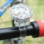 diamond bike bell – silver new