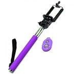 selfie stick – purple