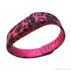 replacement band for fit bit – pink animal print