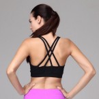 energy crop sports bra – black back