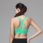 energy crop sports bra – mint back