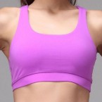 energy crop sports bra – purple front