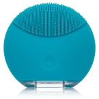 mini silicone facial brush – blue