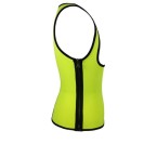 side zip under bust vest – side yellow