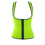 under bust zippered training vest – yellow 2