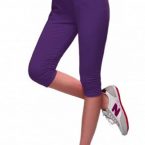 Rouched Leg Maternity – PUrple 2