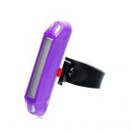 Rechargeable Bike Light – Purple