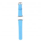 microfiber leather watch band – blue