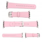 microfiber leather watch band – pink 3