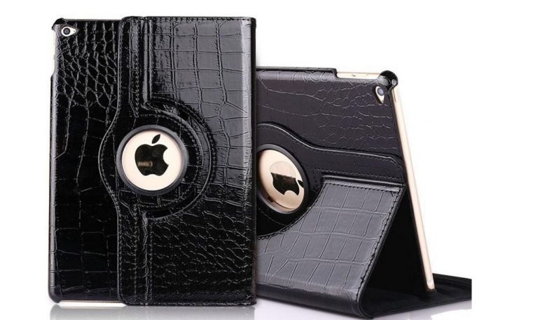 rotating crocodile case – black 2