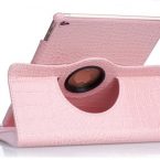 rotating crocodile case – pink