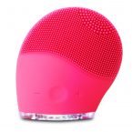 Rechargeable Silicone Facial Brush – Dark Pink