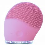 Rechargeable Silicone Facial Brush – Light Pink