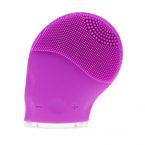 Rechargeable Silicone Facial Brush – Purple