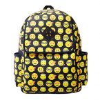 backpack – black with emoji