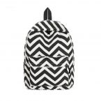 backpack – chevron – black