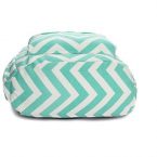 backpack – chevron – green bottom