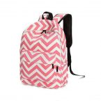 backpack – chevron – pink tilt