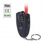 mini alcohol tester breathalyzer keychain