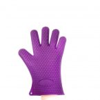 heat resistant bbq glove – purple 2