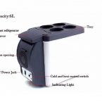 6 liter mini car fridge- details