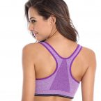 Quick-Dry-Zippered-Sports-Bra-Purple-Image-1