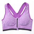 Quick-Dry-Zippered-Sports-Bra-Purple-Image-2